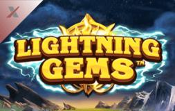 Lightning Gems slot logo