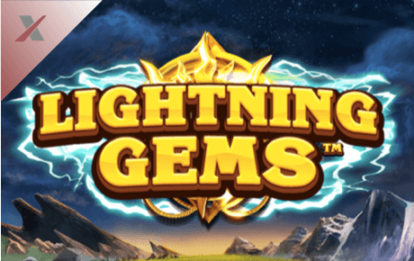Lightning Gems slot logo