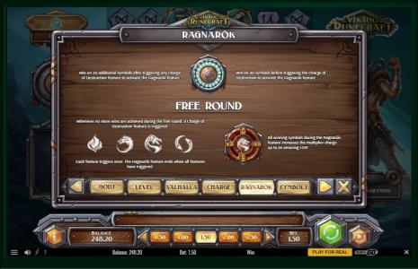 Viking Runecraft Slot Machine Free Round Screen
