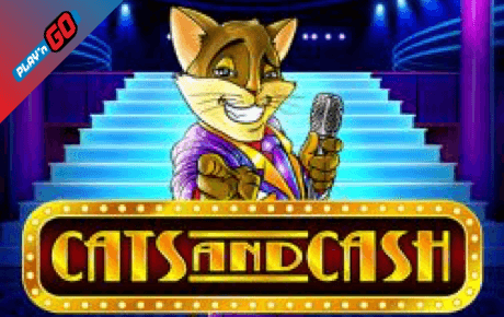 Cats and Cash slot logo