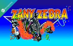 Zany Zebra slot logo