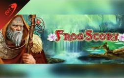 Frog Story slot logo