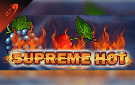 Supreme Hot slot logo