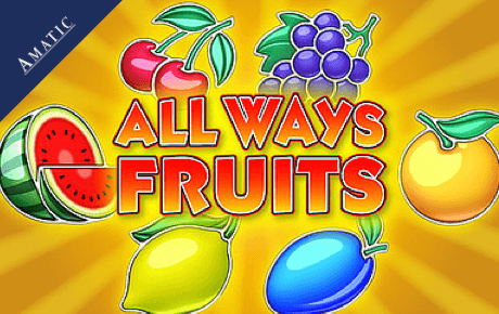 All Ways Fruits slot logo