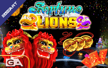 Fortune Lions slot logo