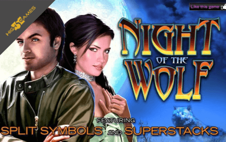 Night of the Wolf slot logo