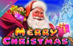 Merry Christmas slot logo