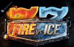 Fire &amp; Ice slot logo