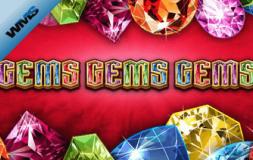 Gems Gems Gems slot logo