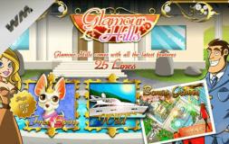Glamour Hills slot logo