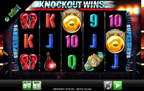 Knockout Wins slot logo