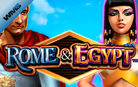 Rome and Egypt slot logo