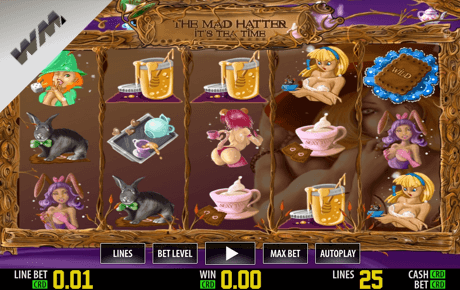The Mad Hatter slot logo