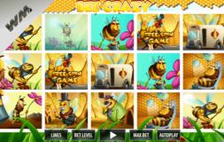 Bee Crazy slot logo