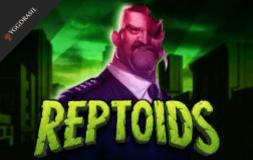 Reptoids slot logo
