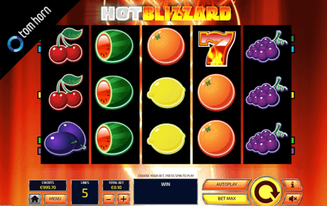 Hot Blizzard slot logo
