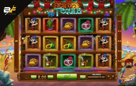Tequila Fiesta slot logo