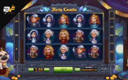 Rich Castle slot logo