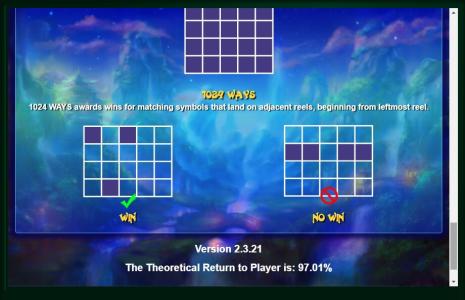 Xing Guardian Slot Machine Paylines and RTP Information Screen