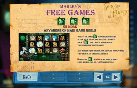 Ghosts Of Christmas Slot Machine Free Games Screen