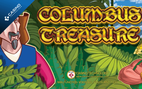 Columbus Treasure slot logo