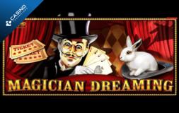 Magician Deaming slot logo