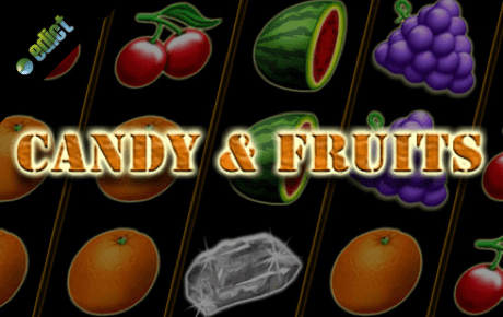 Candy and Fruits slot logo