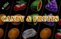 Candy and Fruits slot logo