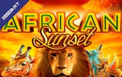 African Sunset slot logo