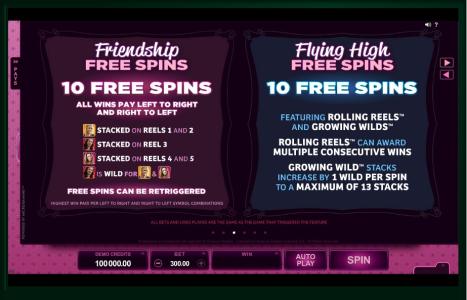 Bridesmaids Slot Machine Free Spins Bonus Screen