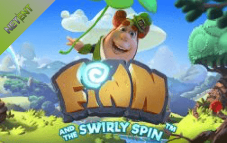 Finn and the Swirly Spin slot logo