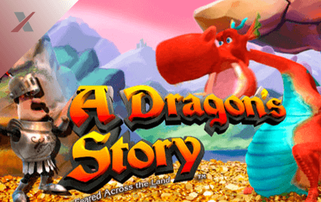 A Dragons Story slot logo