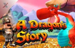 A Dragons Story slot logo