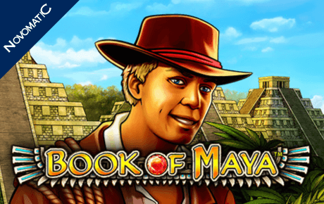 Book of Maya slot logo