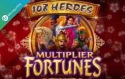 108 Heroes Multiplier Fortunes slot logo