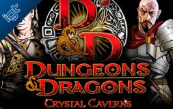 Dungeons and Dragons Crystal Caverns slot logo