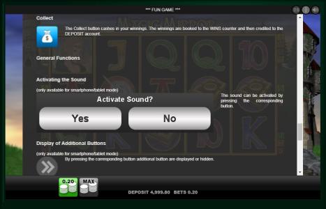 Magic Mirror Slot Machine Magic Mirror Sound Activation Screen