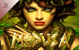 Medusa slot logo