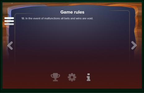 Taco Brothers Saving Christmas Slot Machine Game Rules Screen