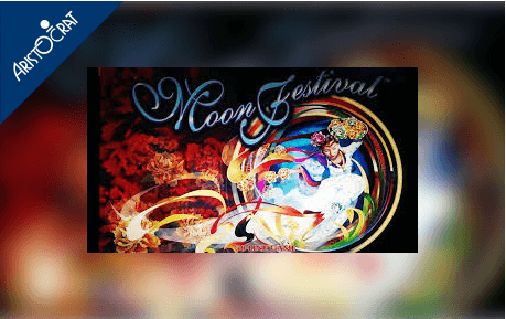 Moon Festival slot machine logo by Aristocrat