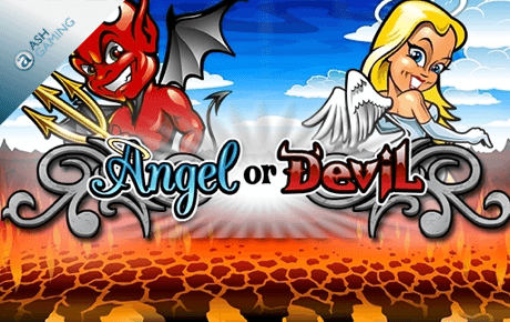 Angel or Devil slot logo