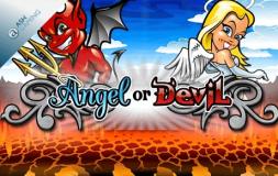 Angel or Devil slot logo