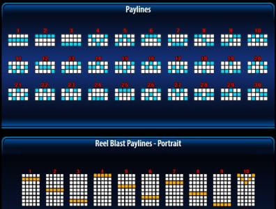 Dragon Spin Slot Machine Paylines Screen