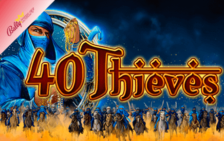 40 Thieves slot logo