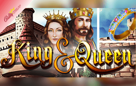King and Queen slot logo