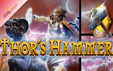 Thors Hammer slot logo