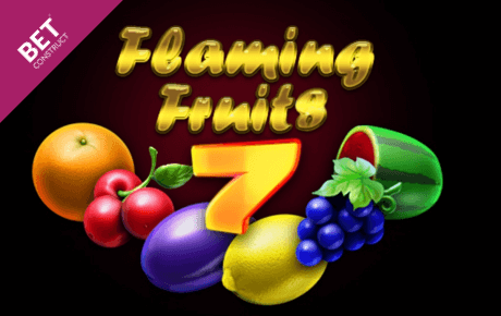 Flaming Fruits slot machine logo by BetConstruct