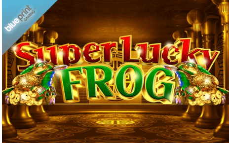 Super Lucky Frog slot logo