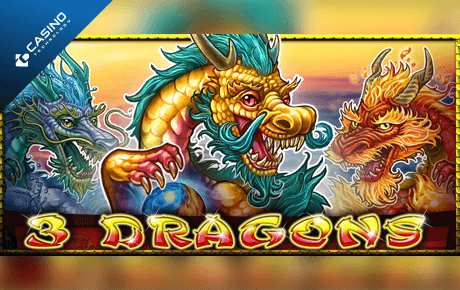 3 Dragons slot logo