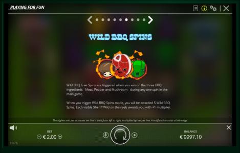 Kitchen Drama: BBQ FRENZY Slot Machine Wild Symbol Screen